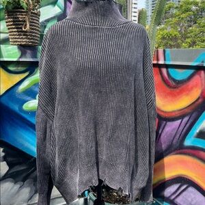 Young Fabulous & Broke Gray Sweater